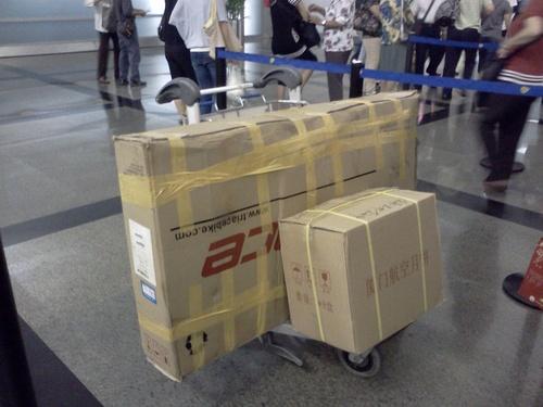 坡头工地工具器材打包托运